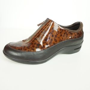 Cole Haan Luna Waterproof Zip Animal Print Shoes